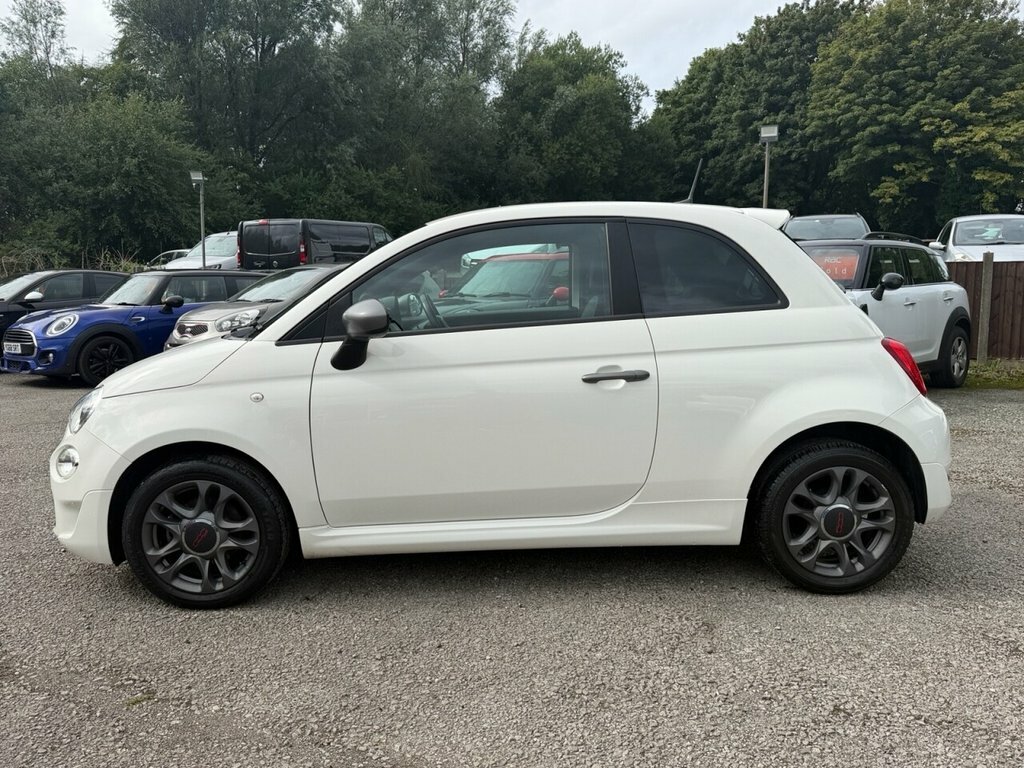 Fiat 500 1.2L S White #5