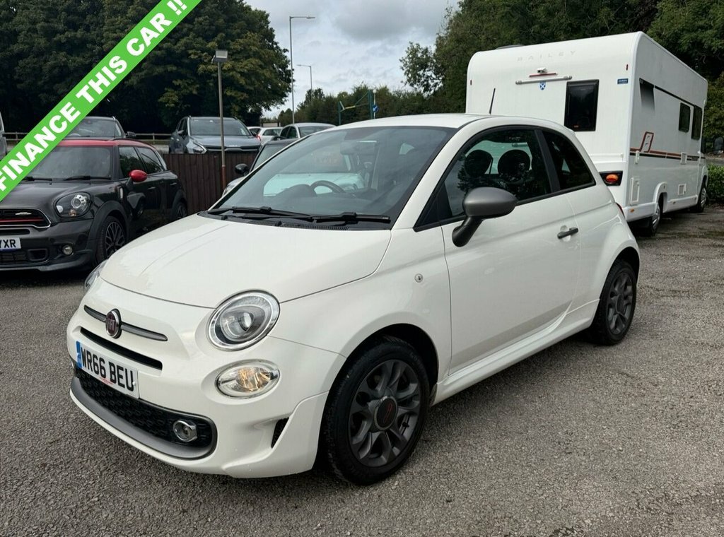 Fiat 500 1.2L S White #4