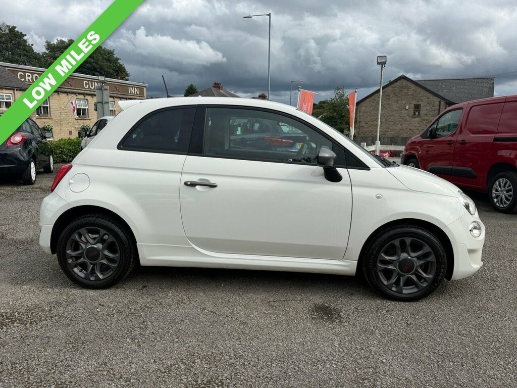 Fiat 500 1.2L S White