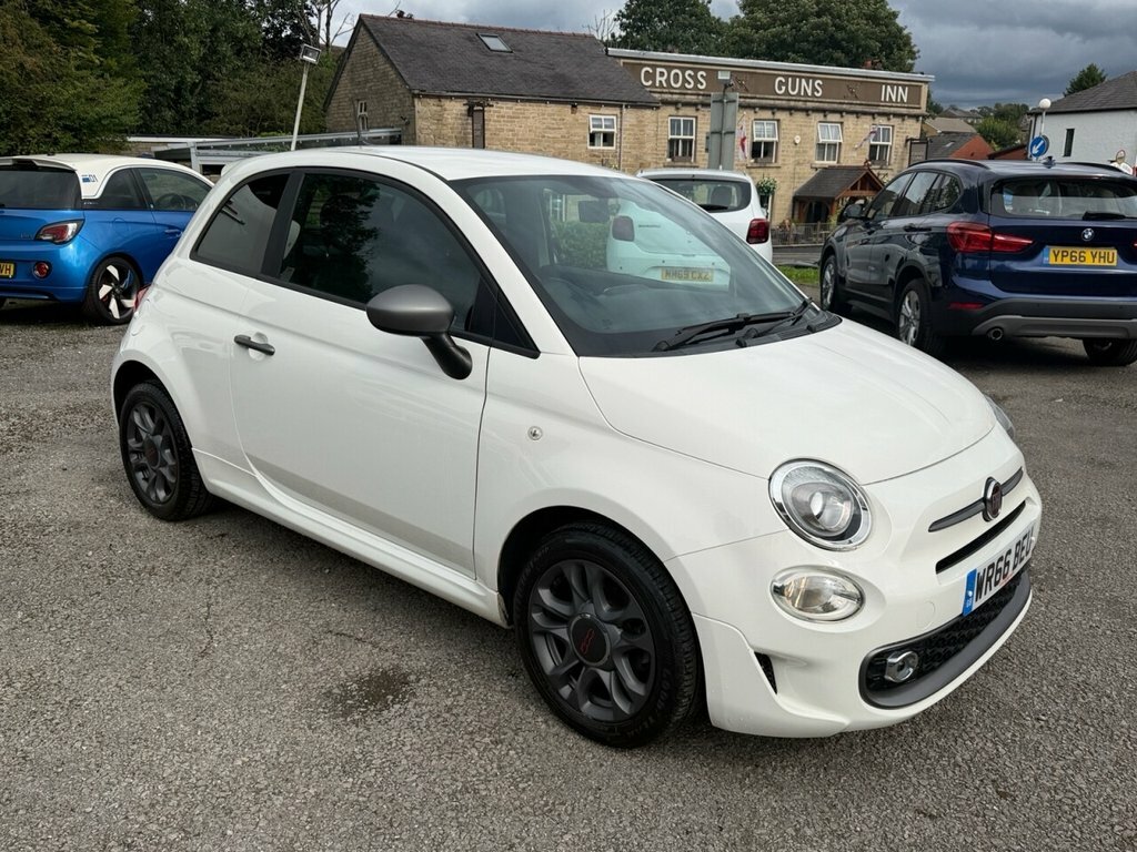 Fiat 500 1.2L S White #6