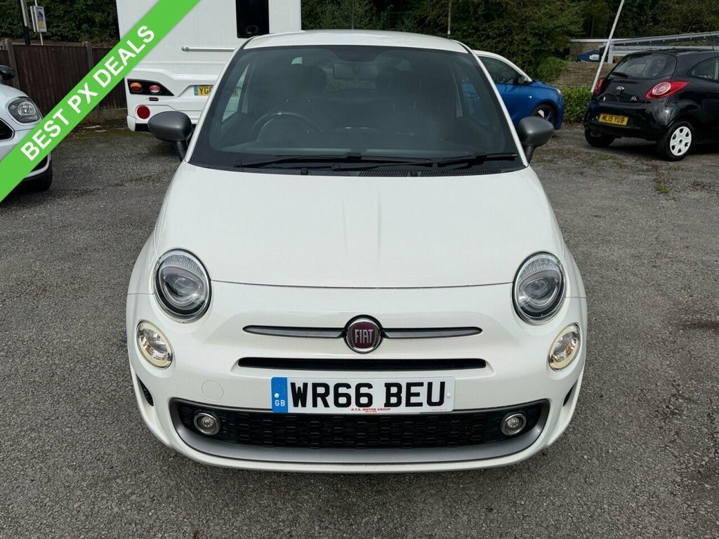 Fiat 500 1.2L S White #3