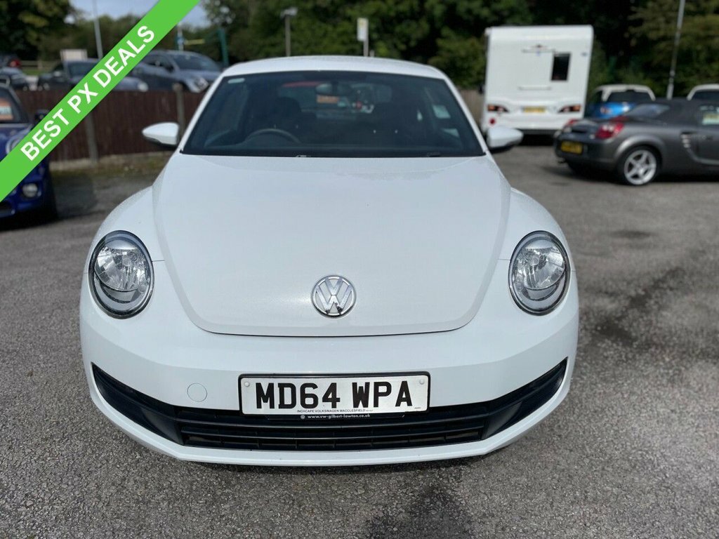 Volkswagen Beetle Hatchback White #3