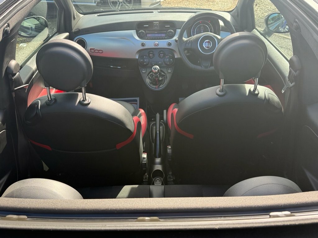 Fiat 500C 1.2 White #19