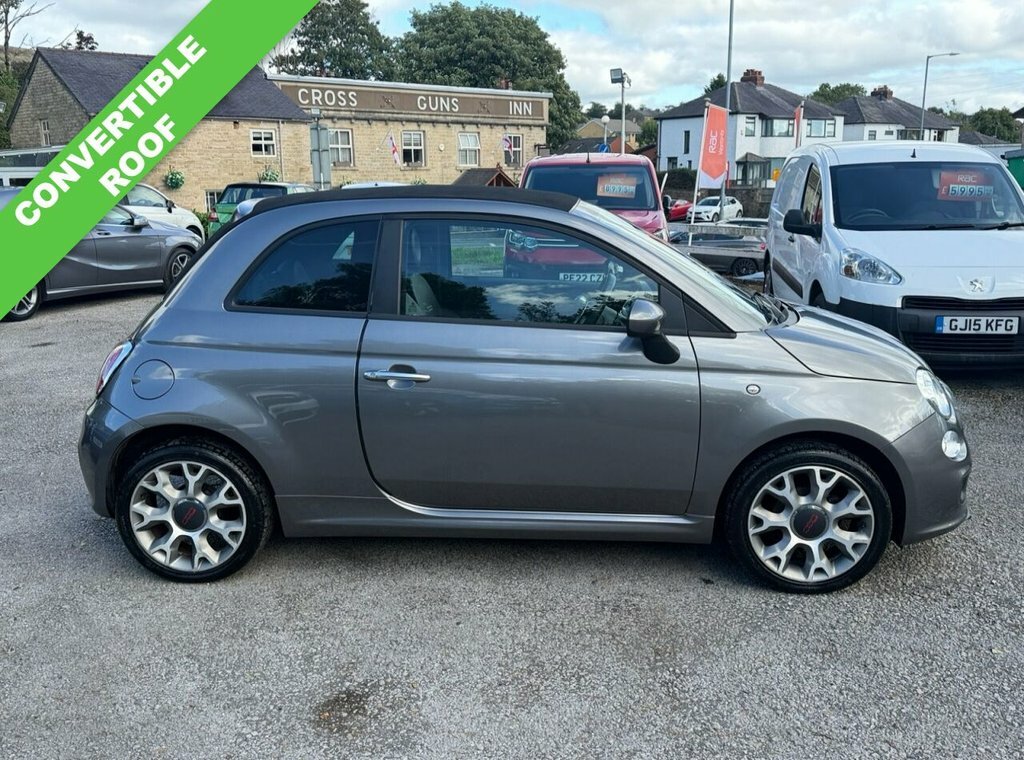 Fiat 500C 1.2L S Grey