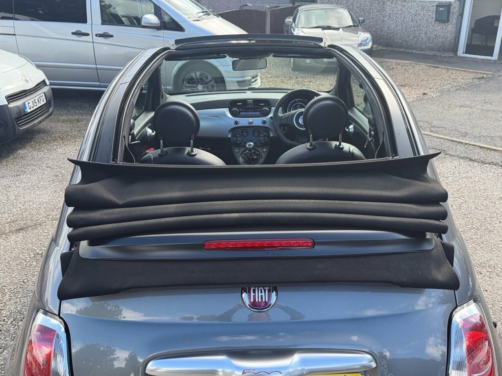 Fiat 500C 1.2 White #17