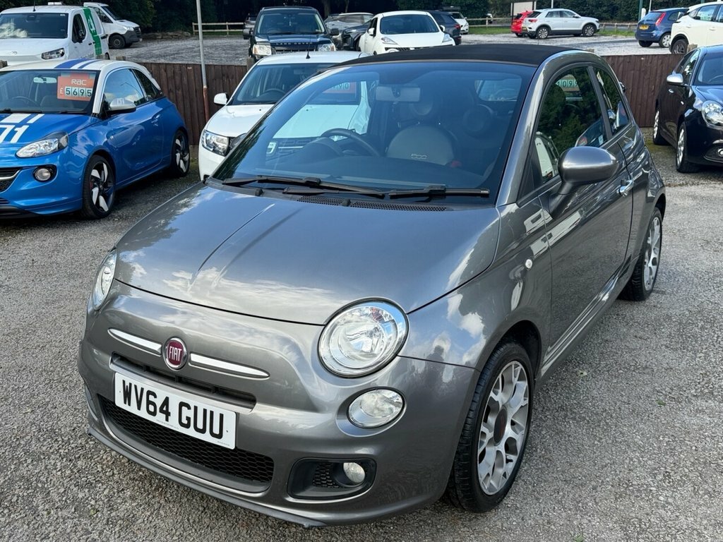 Fiat 500C 1.2 White #8