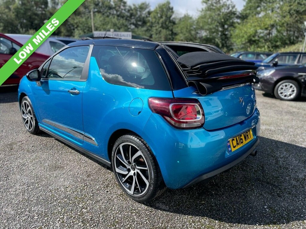 DS DS 3 Cabrio 1.2L Elegance Blue #2