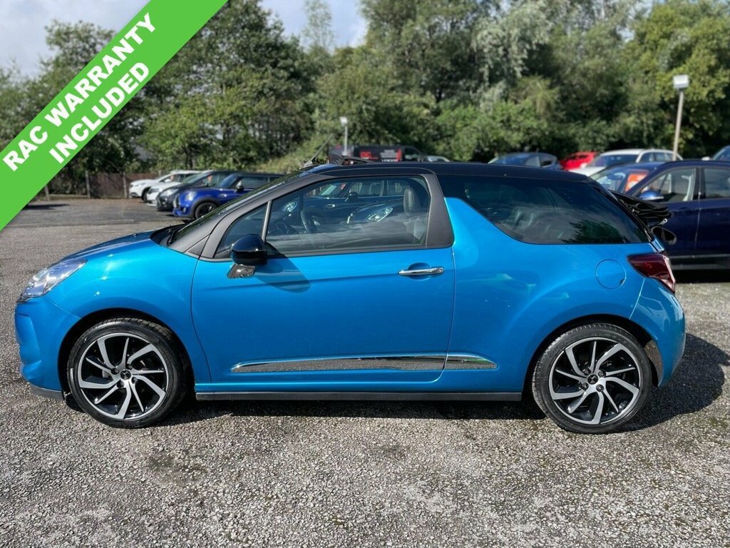 DS DS 3 Cabrio 1.2L Elegance Blue #3