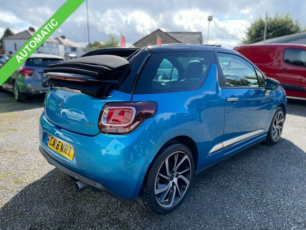 DS DS 3 Cabrio 1.2L Elegance Blue #4