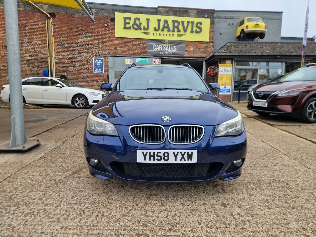 BMW 5 Series 2.0 520D M Sport Touring Steptronic Eur Blue #2