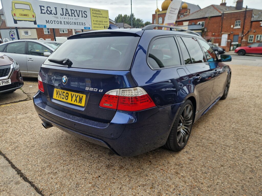 BMW 5 Series 2.0 520D M Sport Touring Steptronic Eur Blue #6