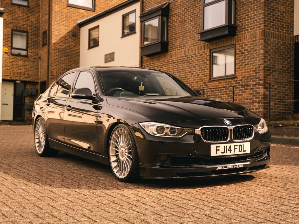 BMW Alpina D3 Biturbo Black #2