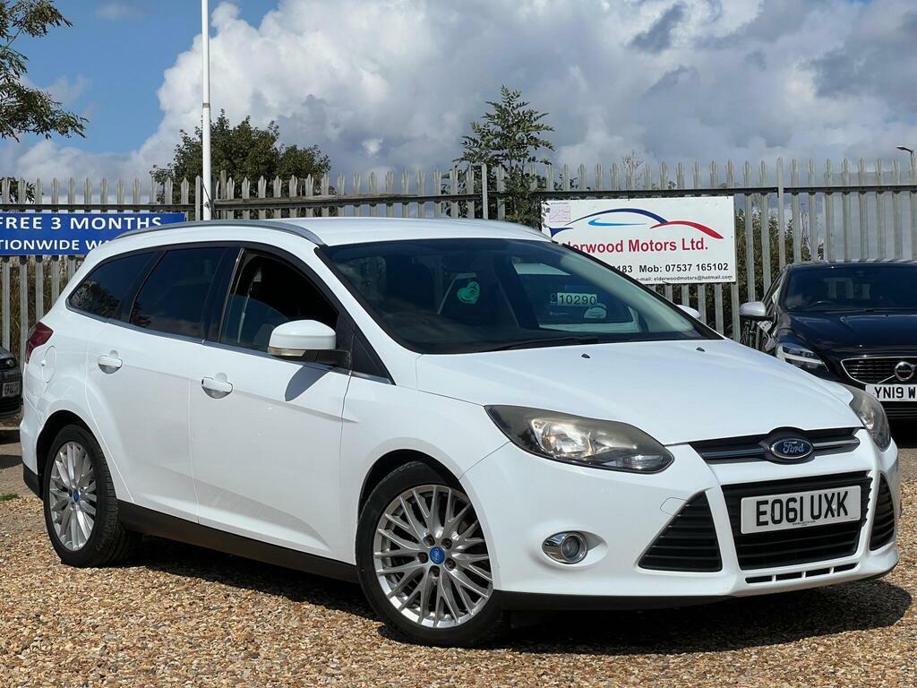 Ford Focus 1.6 Tdci Zetec Euro 5 S S White