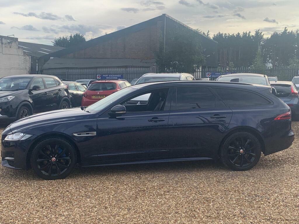 Jaguar XF 2.0D R-sport Sportbrake Euro 6 S S Blue #4