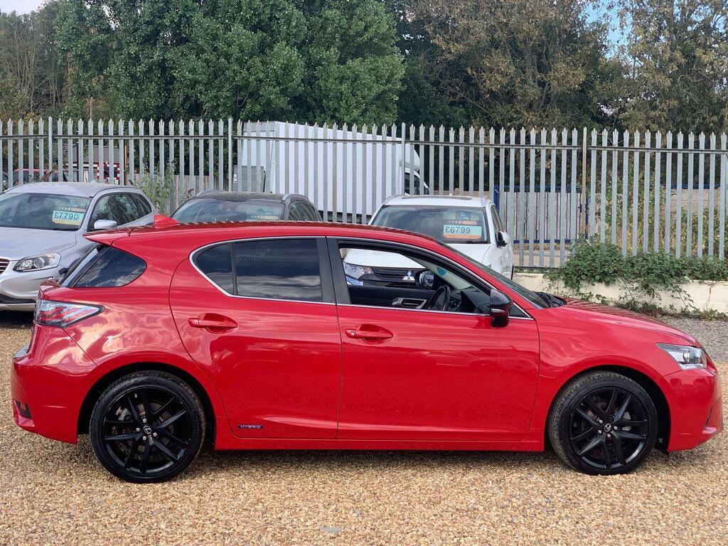 Lexus CT 200H Advance Red #7