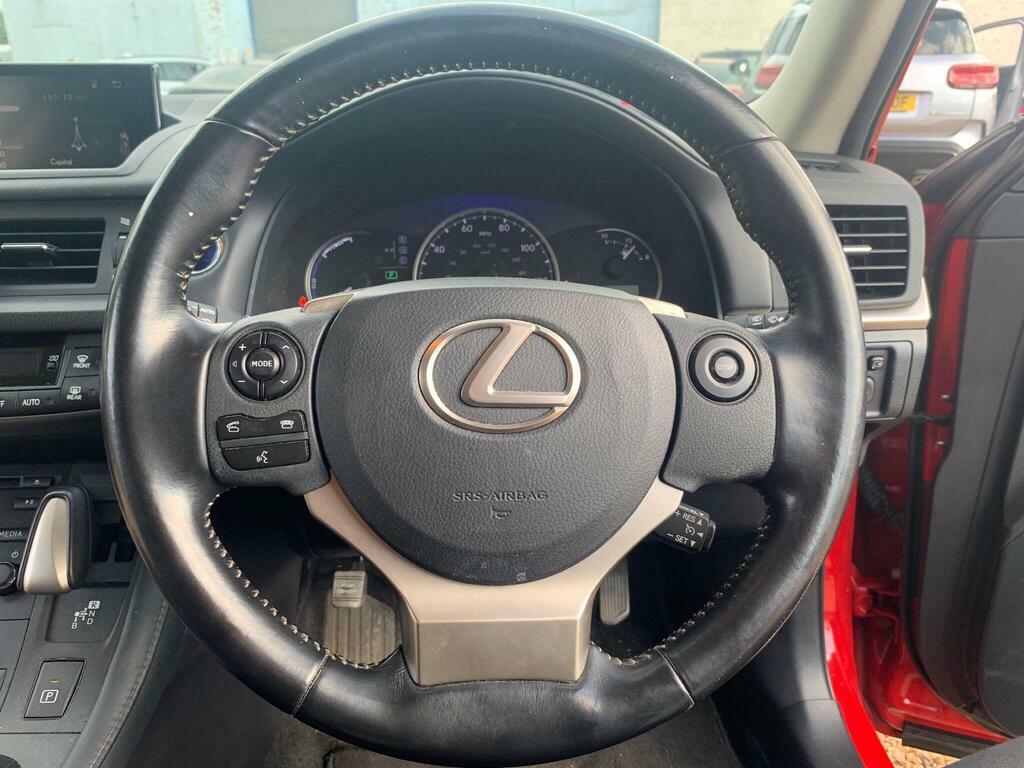 Lexus CT 200H Advance Red #49
