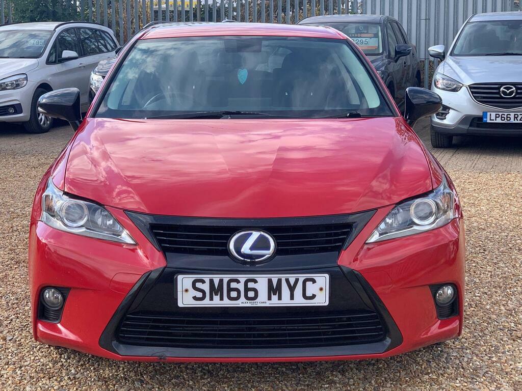 Lexus CT 1.8 200H Sport Cvt Euro 6 S S Red #2