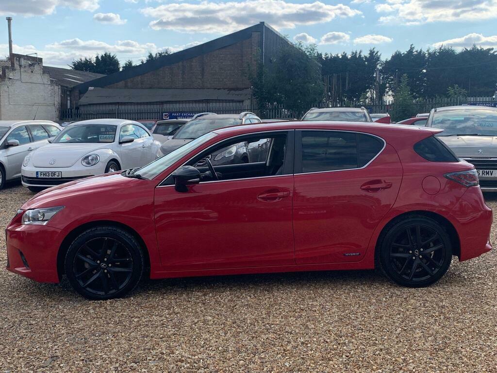 Lexus CT 1.8 200H Sport Cvt Euro 6 S S Red #5
