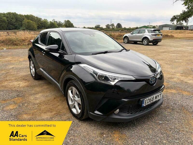 Toyota C-Hr 1.8 Vvt-h Icon Cvt Euro 6 Ss Black