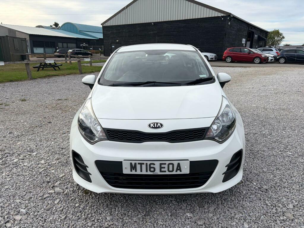 Kia RIO 1 White #2