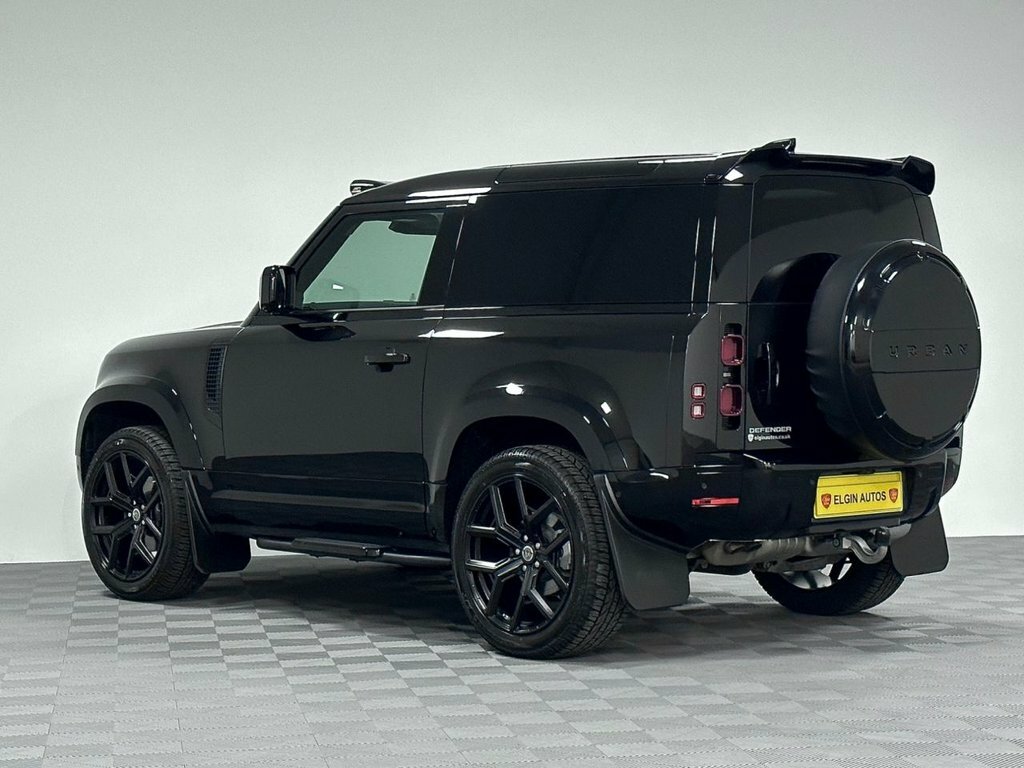 Land Rover Defender 90 Mpv Black #5