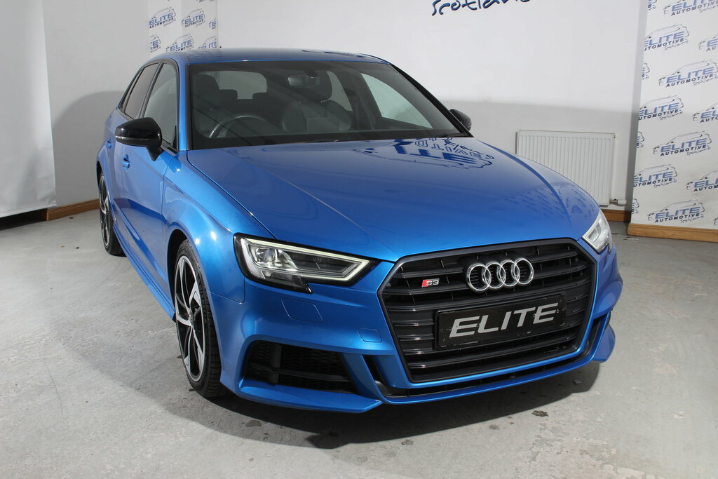 Audi S3 2.0 Tfsi Black Edition Sportback S Tron Blue #5
