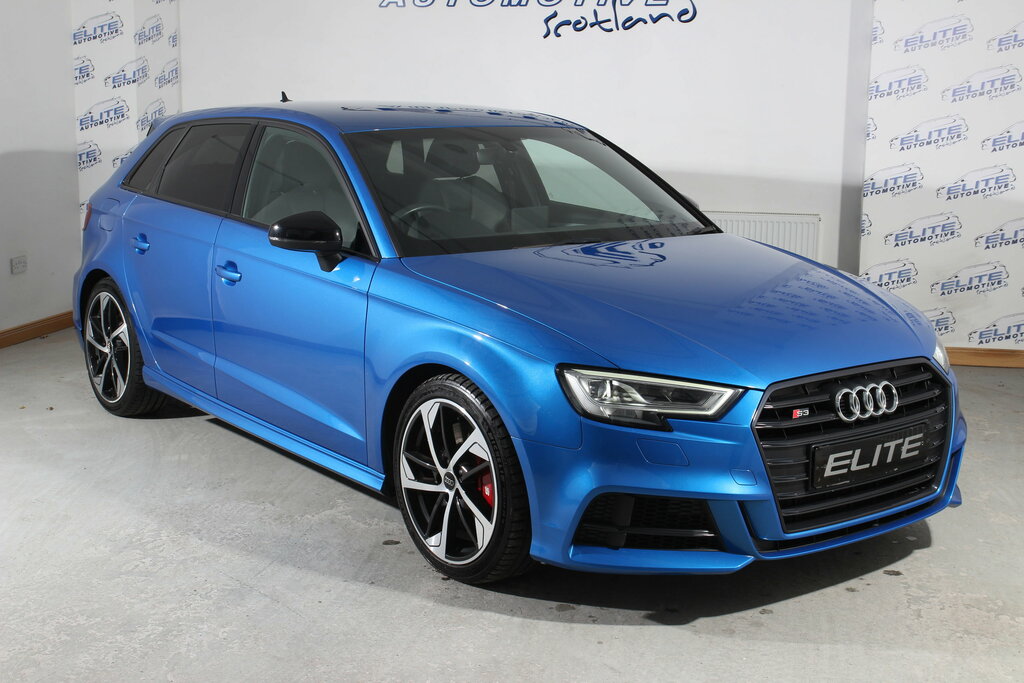 Audi S3 2.0 Tfsi Black Edition Sportback S Tron Blue #3