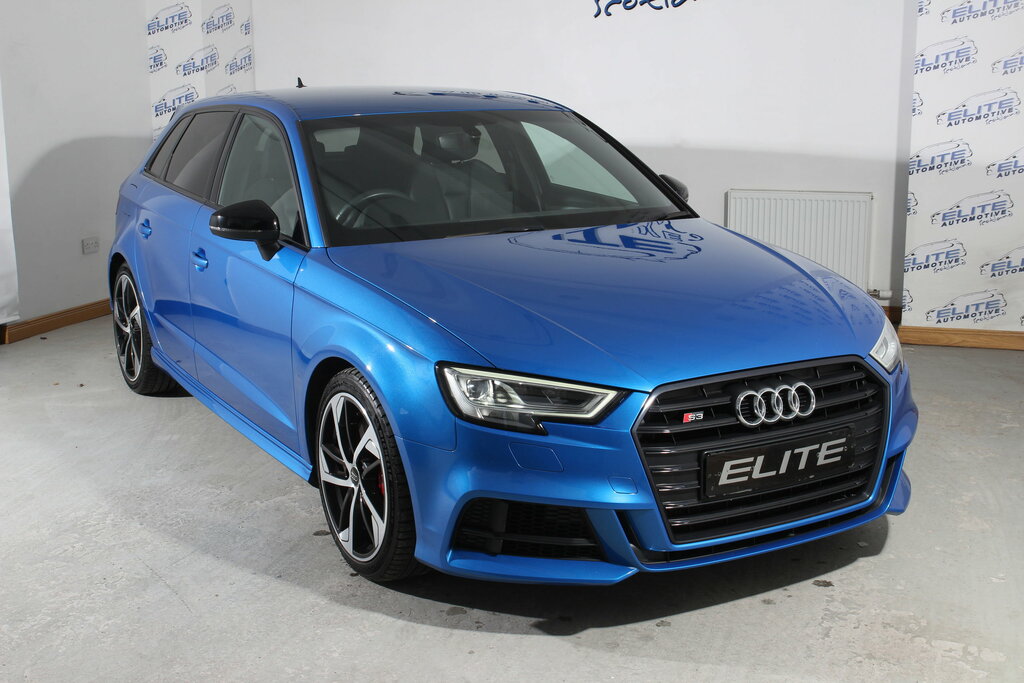 Audi S3 2.0 Tfsi Black Edition Sportback S Tron Blue #4