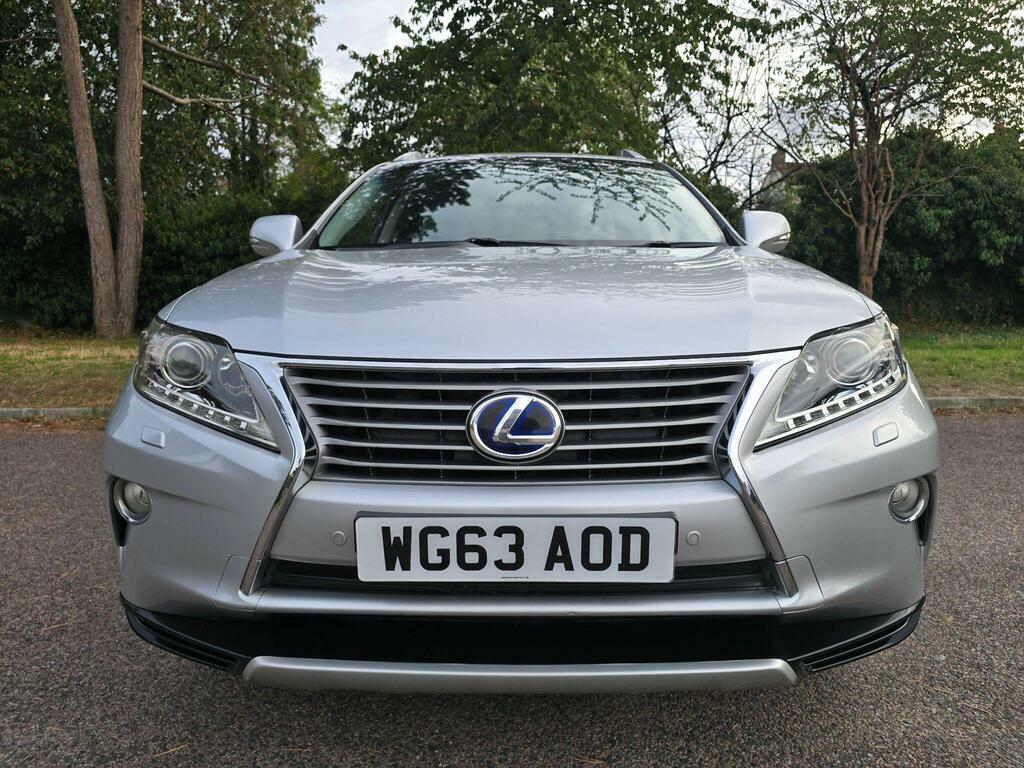 Lexus RX 450H F Sport White #13