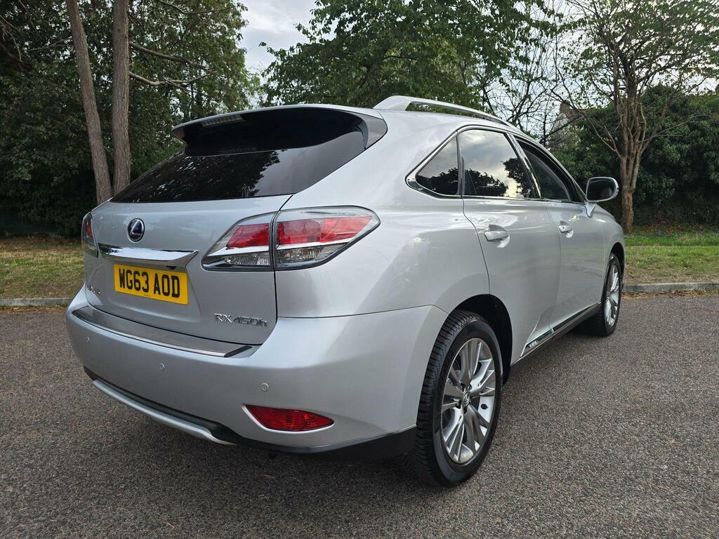 Lexus RX 450H F Sport White #49
