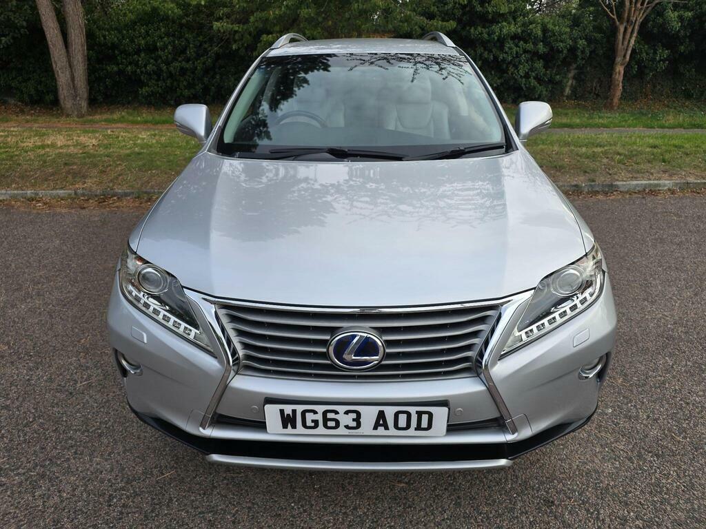 Lexus RX 450H F Sport White #14