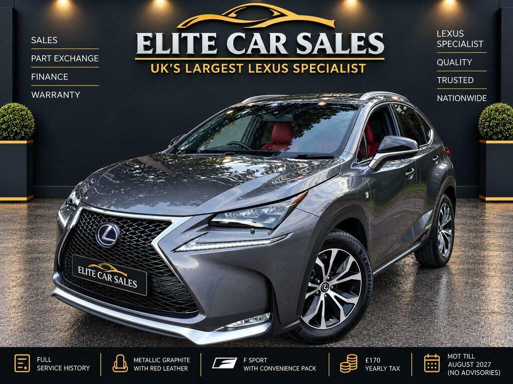 Lexus NX 2.5 300H F Sport Suv Grey