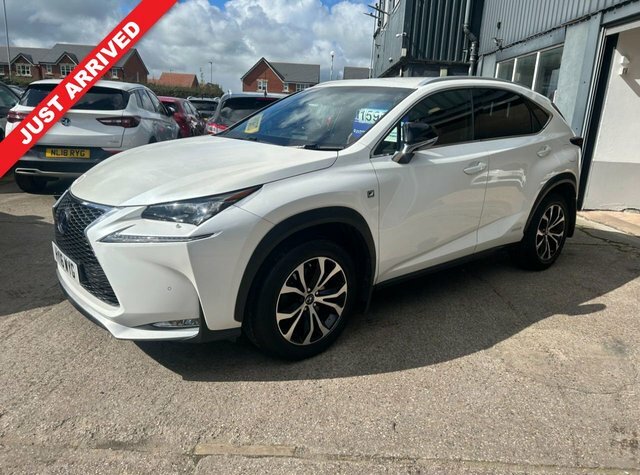 Lexus NX 2016 2.5 300H F Sport Suv Hybrid E-cvt White