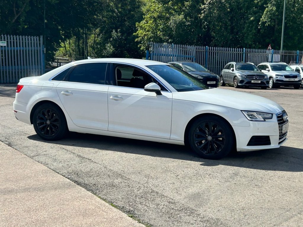 Audi A4 Saloon White #2