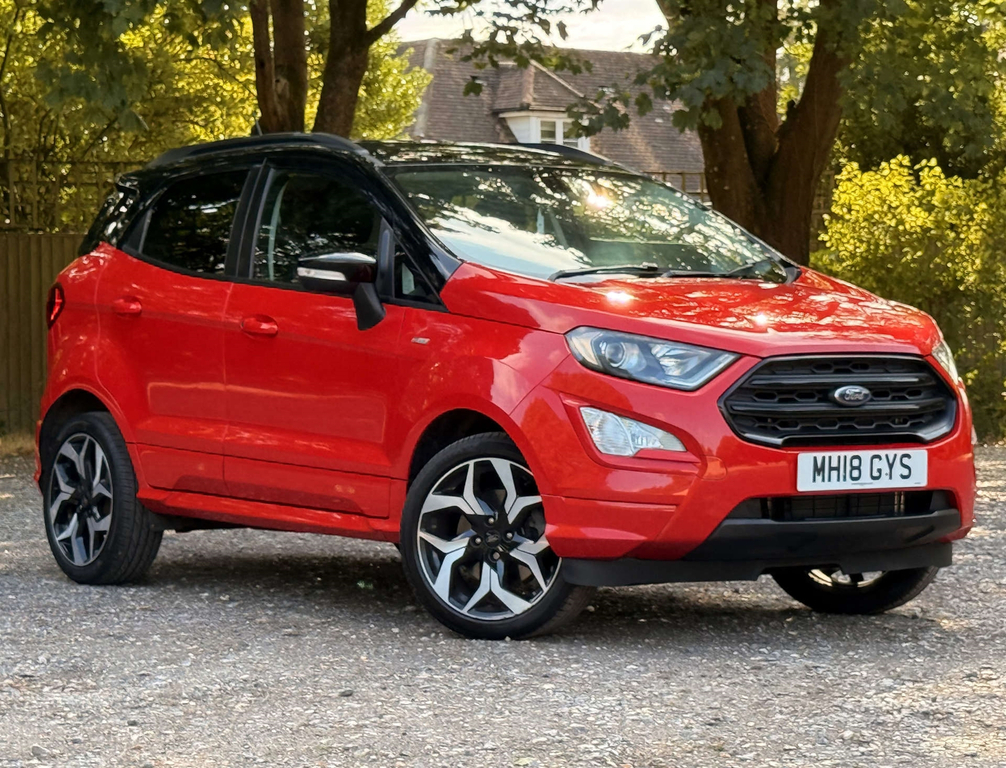 Ford Ecosport St-line Red