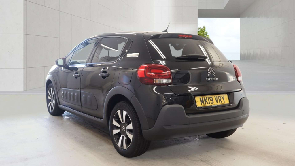 Citroen C3 Puretech Flair Hatchback Euro 6 S S Black #3
