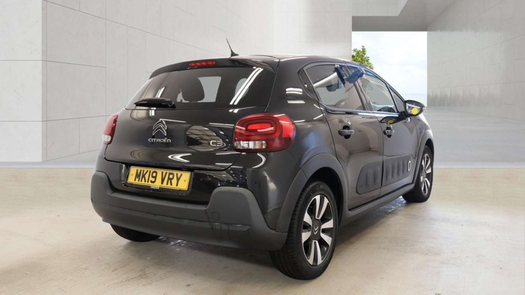 Citroen C3 Puretech Flair Hatchback Euro 6 S S Black #4