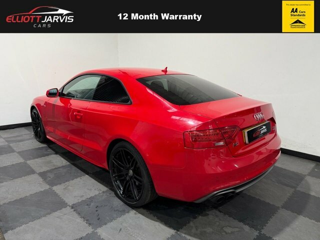 Audi A5 2.0 Tdi Black Edition Coupe S Tronic Qu WP63ELX Red #2
