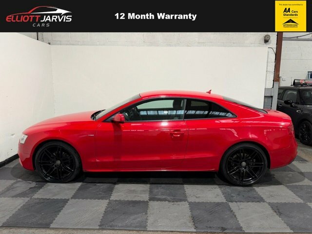 Audi A5 2.0 Tdi Black Edition Coupe S Tronic Qu WP63ELX Red #3