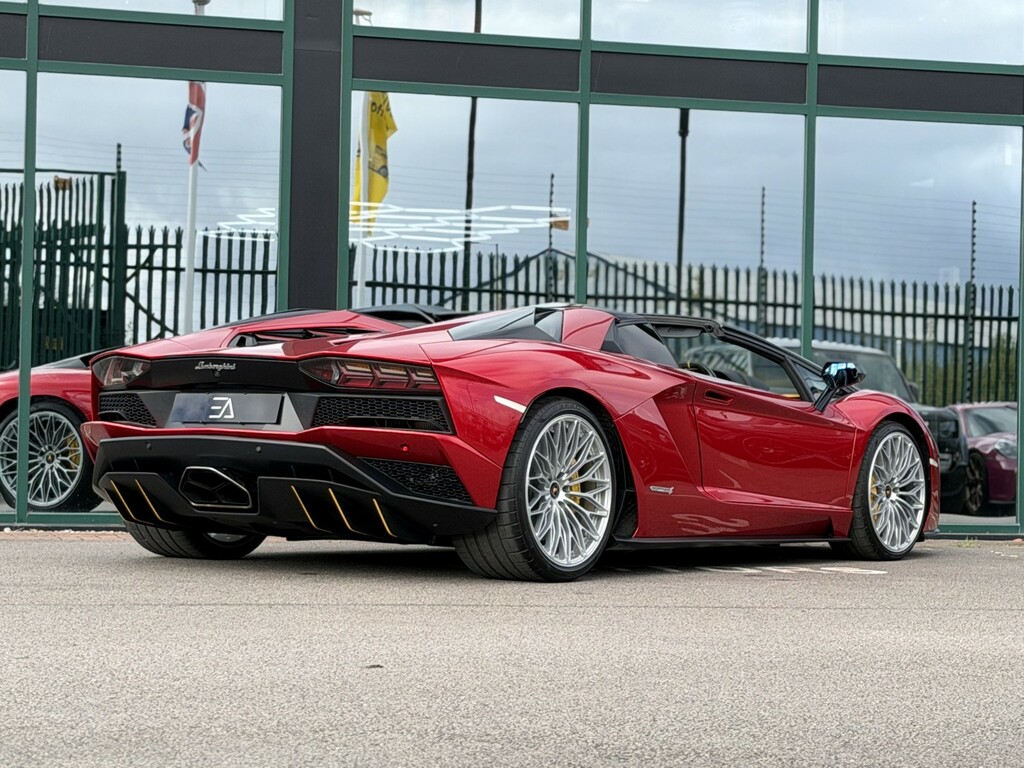 Lamborghini Aventador Convertible 6.5 V12 Lp 740-4 S 201867 Black #6