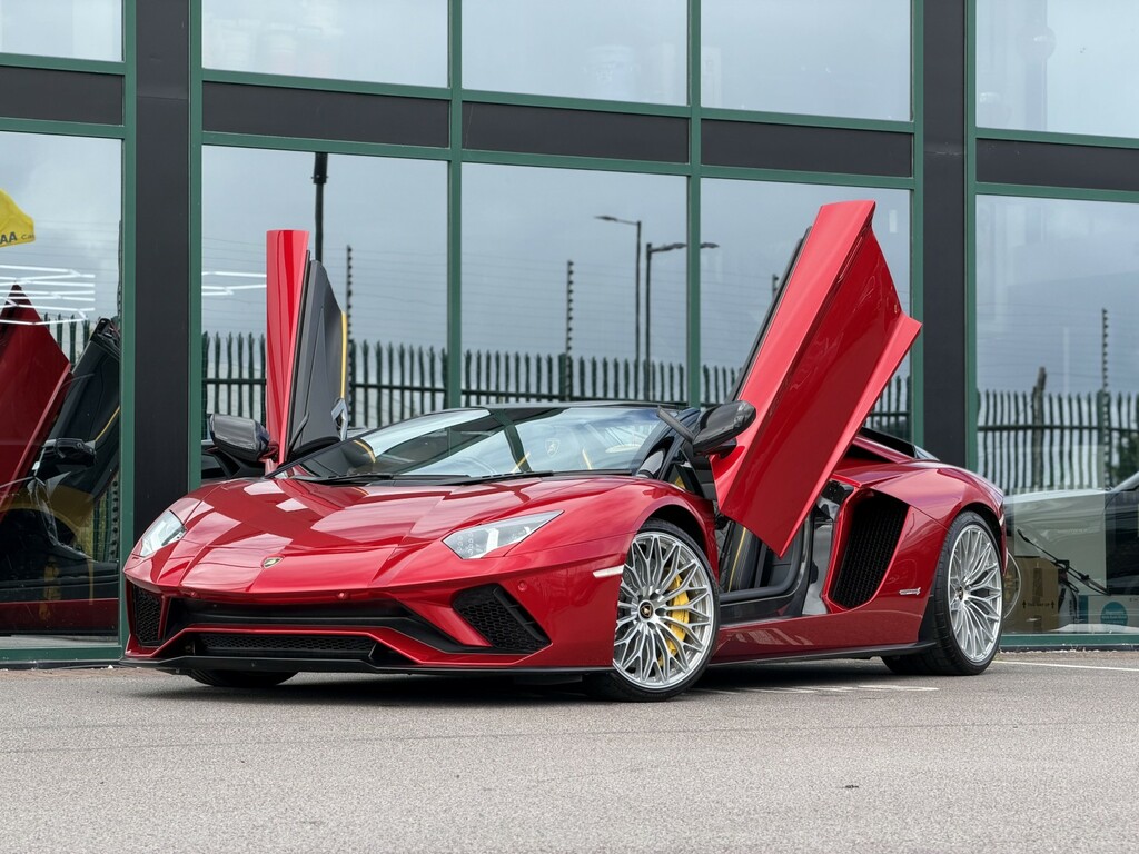 Lamborghini Aventador Convertible 6.5 V12 Lp 740-4 S 201867 Black #5