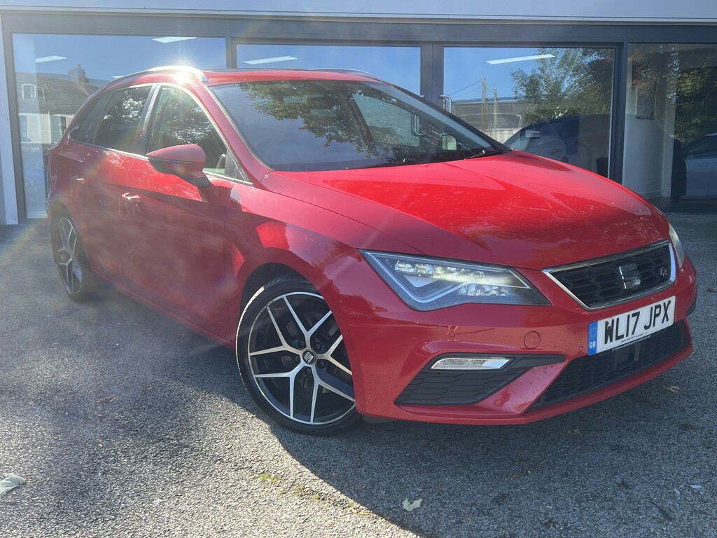 Seat Leon Fr Technology 1.8 Tsi Estate WL17JPX Red