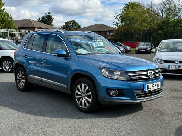 Volkswagen Tiguan 2.0 Turbo Tdi Match Edition Bluemotion Te Blue