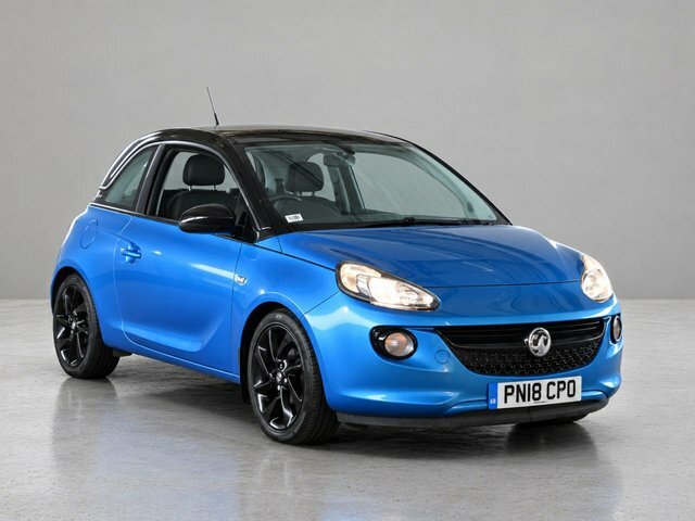 Vauxhall Adam 1.2 Exo Flex, Energised, 3Dr, Hatchback Blue
