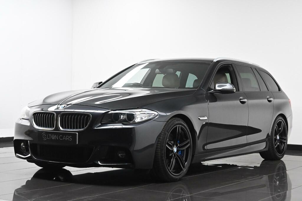 BMW 5 Series 2.0 525D M Sport Touring Euro 6 Ss Grey #4