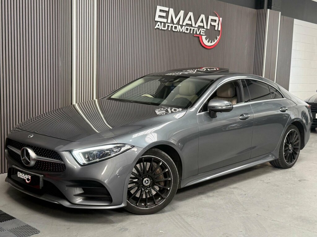 Mercedes-Benz CLS 2.9 Cls350d Amg Line Premium Plus Coupe G-tronic Grey