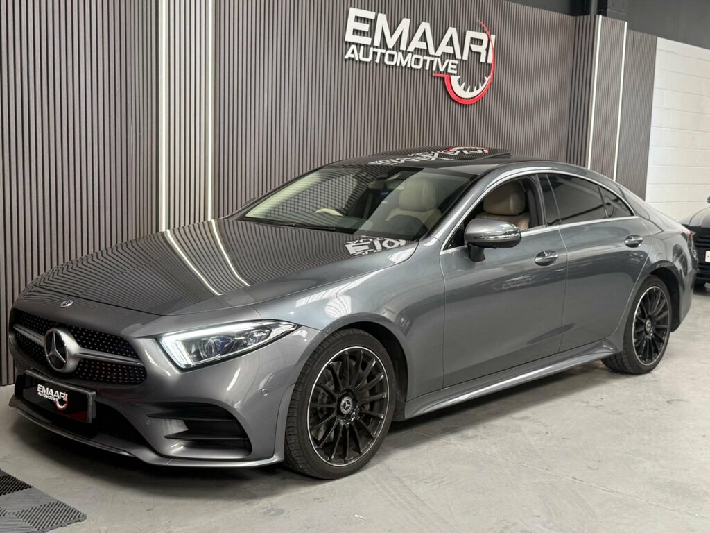 Mercedes-Benz CLS 2.9 Cls350d Amg Line Premium Plus Coupe G-tronic Grey #2