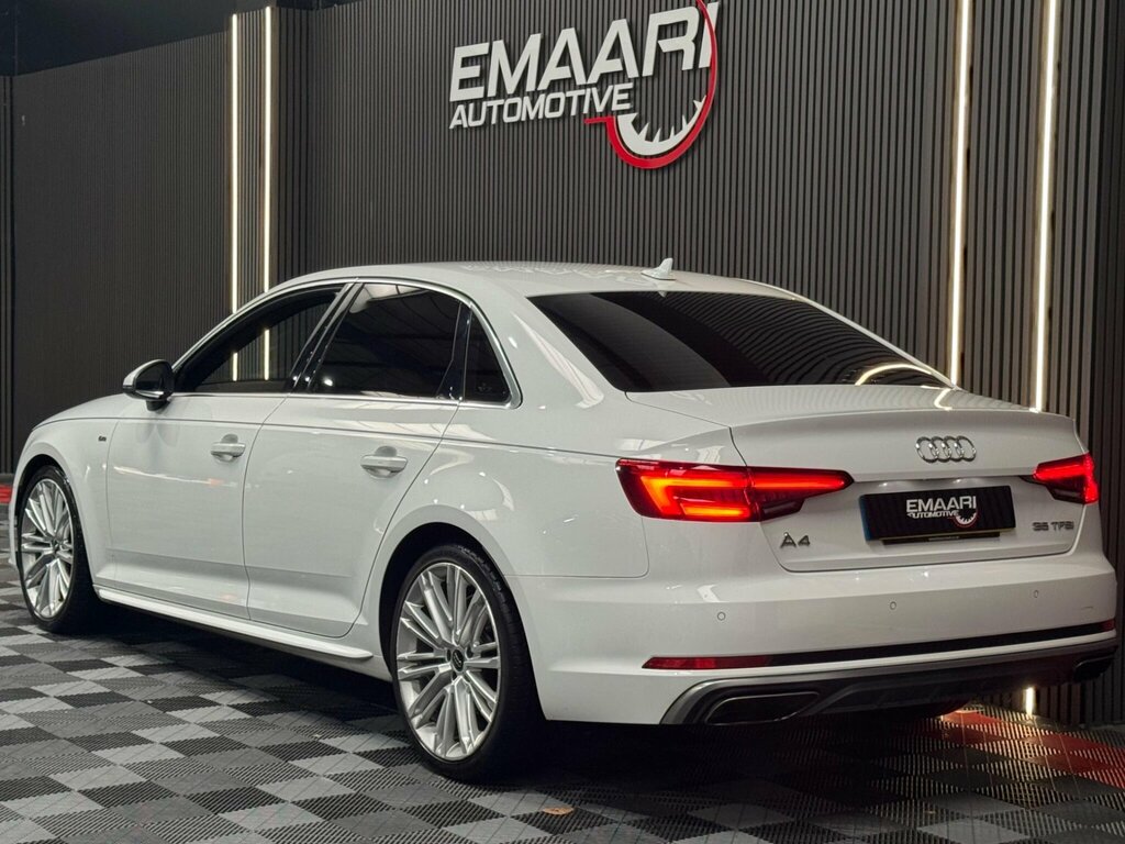 Audi A4 2.0 Tfsi 35 S Line S Tronic Euro 6 Ss White #3