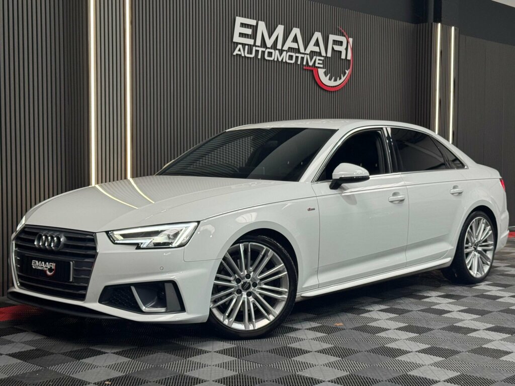 Audi A4 2.0 Tfsi 35 S Line S Tronic Euro 6 Ss White