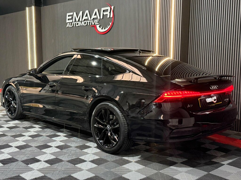 Audi A7 3.0 Tdi V6 45 Black Edition Sportback S Tronic Qua Black #4
